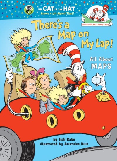 Tish Rabe/There's a Map on My Lap!@ All about Maps